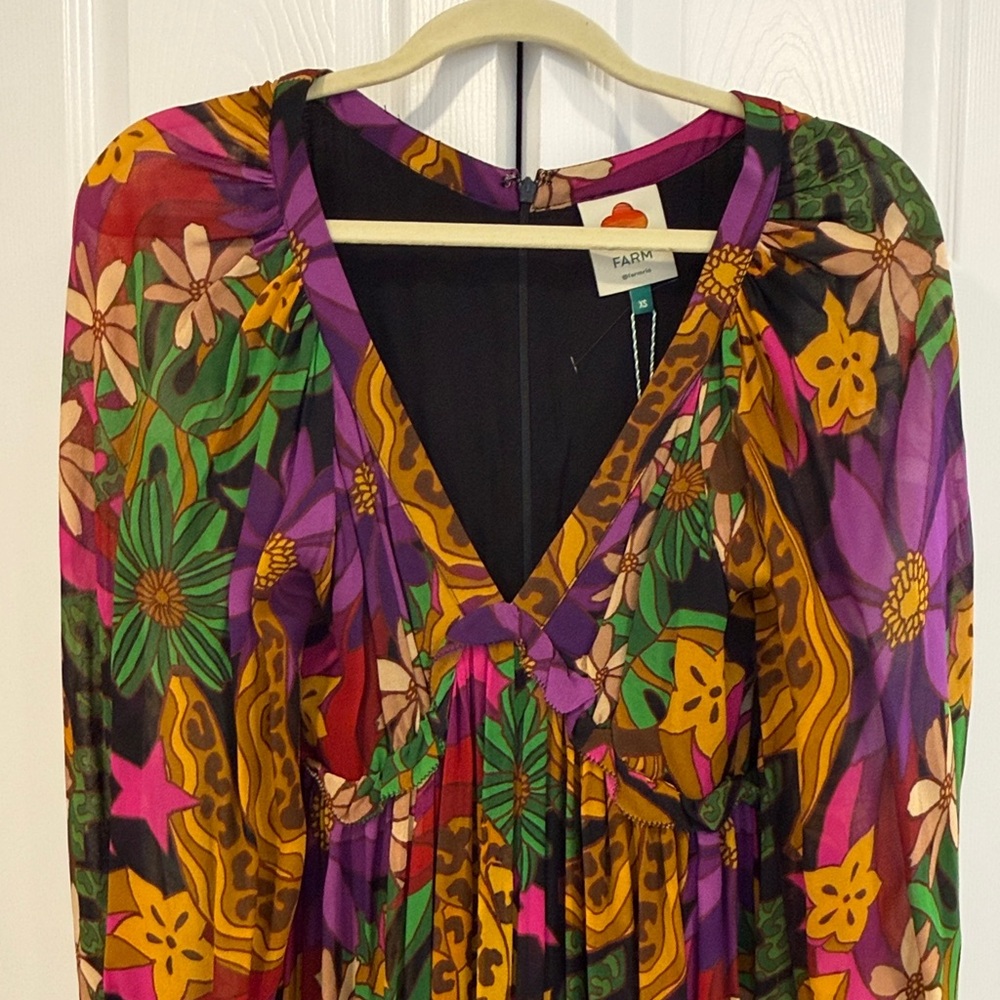 FARM Rio Multicolor Floral Dress - Picture 3 of 11